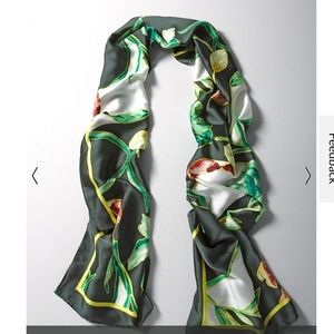 Autumn Leaves Spruce Scarf